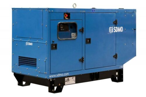 Дизельный генератор SDMO J110K в кожухе